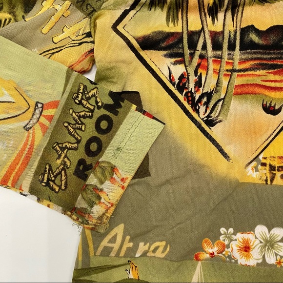 Tropical Hawaiian Shirt Blouse - Picture 3 of 3